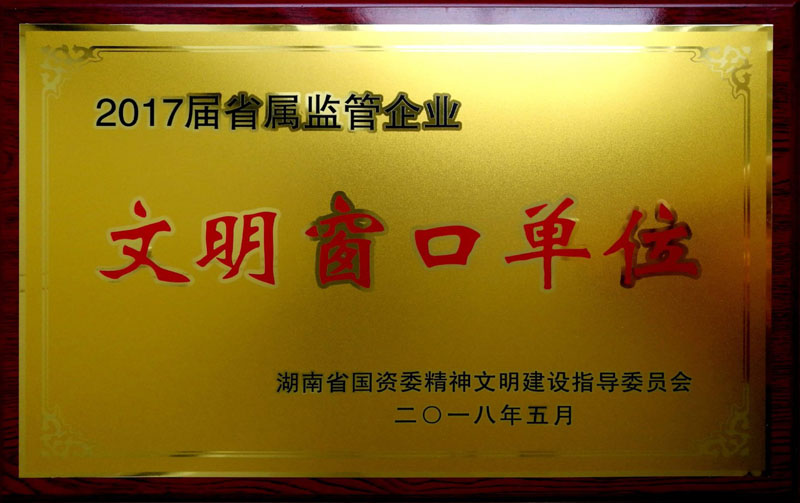 c7·（中国）官方网站集团养老产业有限公司荣获“省属监管企业文明窗口单位”称号